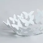 Modernt ovalt mittstycke i vitt eller beige järn tillverkat i Italien - Leiden Viadurini