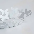 Modernt ovalt mittstycke i vitt eller beige järn tillverkat i Italien - Leiden Viadurini