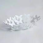 Modernt ovalt mittstycke i vitt eller beige järn tillverkat i Italien - Leiden Viadurini