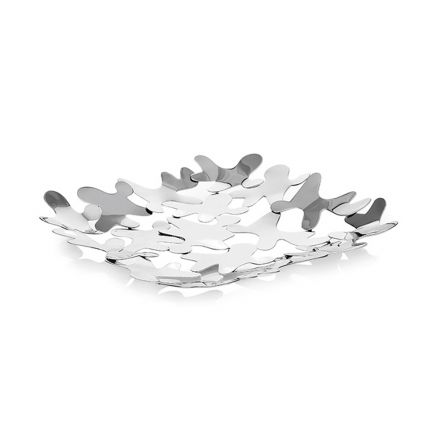 Fyrkantig mittpunkt Samtida design dekorerad silvermetall - Cordoba Viadurini