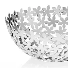 Silver Metal Semisphere Centerpiece Lyxiga blomsterdekorationer - Terraceo Viadurini
