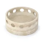 Satinmarmor mittstycke/fickor tillverkad i Italien - Hinata Viadurini