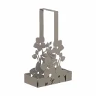 Blommig järnkopphållare i modern design gjord i Italien - Marken Viadurini