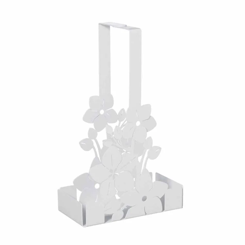 Blommig järnkopphållare i modern design gjord i Italien - Marken Viadurini