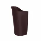 Inomhuspelletshållare korg läder 15 kg Sapel konstruktion Viadurini