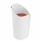 Inomhuspelletshållare korg läder 15 kg Sapel konstruktion Viadurini