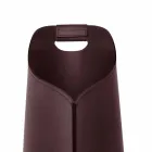 Inomhuspelletshållare korg läder 15 kg Sapel konstruktion Viadurini