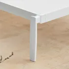 Trädgårdsschäslong med eller utan högkvalitativ madrass - Filomenalet Viadurini