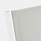 Trädgårdsschäslong med hjul och lutande ryggstöd, 4 delar - Babilonia Viadurini