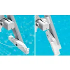 Modern trädgårdschaiselong med parasoll och lutande ryggstöd - Arnold Viadurini