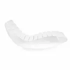 Chaise longue konstruktion plexiglas Josue gjort i Italien Viadurini