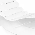 Chaise longue konstruktion plexiglas Josue gjort i Italien Viadurini