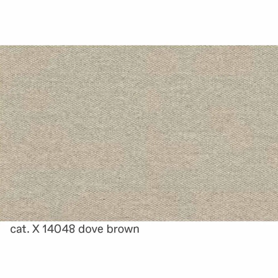 Schäslong i björkträ med bomullssits tillverkad i Italien - Fortaleza Viadurini