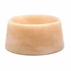 Modern hund- och kattbunke i rosa Portugal eller grönt Guatemala marmor - Catt Viadurini