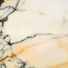 Stor rund skål i Portoro eller Paonazzo Marble tillverkad i Italien - Glazer Viadurini