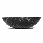 Fruktskål i Portoro, Marquinia eller Paonazzo marmor Tillverkad i Italien - frukt Viadurini