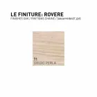 Gioia, 2 dörrvägg hängde badrumsskåp i ek, tillverkat i Italien Viadurini