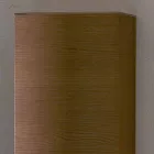 Gioia, 2 dörrvägg hängde badrumsskåp i ek, tillverkat i Italien Viadurini