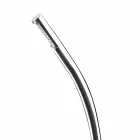 Utomhus duschpelare i stål med inbyggt duschhuvud tillverkat i Italien - Yuki Viadurini