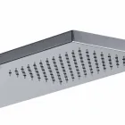 Termostatisk väggduschpelare i förkromat rostfritt stål Tillverkad i Italien - Pampo Viadurini