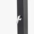 Utomhus solduschkolonn i rostfritt stål tillverkad i Italien - Werner Viadurini