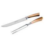 Berti Roast Knife and Fork exklusivt för Viadurini - Careno Viadurini