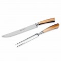 Roast Knife and Fork, Berti Exclusive för Viadurini - Careno