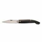 Maremmakniv med platt blad i stål Tillverkad i Italien - Remma Viadurini