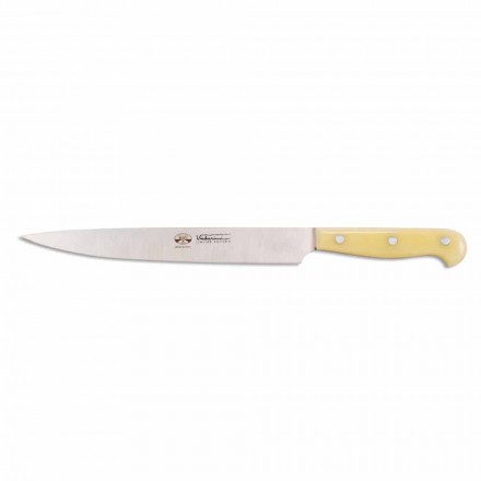 Berti rostfritt stål Salami Roast Knife Exclusive för Viadurini - Gracco Viadurini