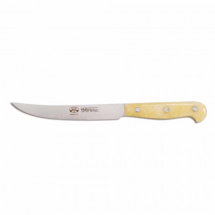 Berti Bening Knife i rostfritt stål exklusivt för Viadurini - Acquaviva Viadurini