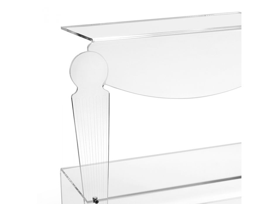 Artisan Sängbord i Transparent Plexiglass Classic Design - Salino Viadurini