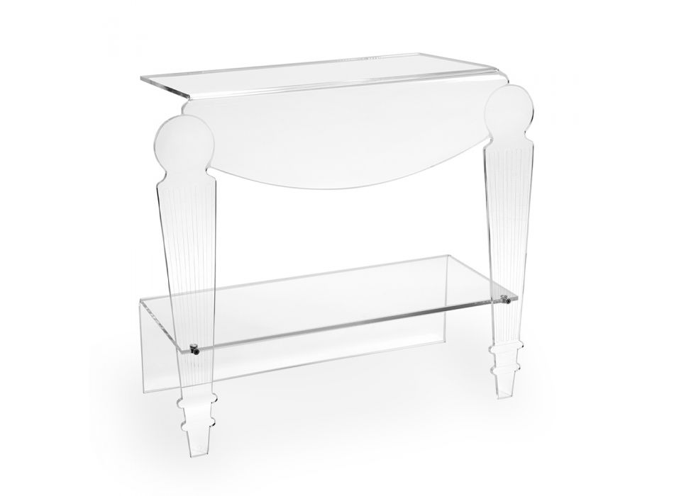 Artisan Sängbord i Transparent Plexiglass Classic Design - Salino Viadurini