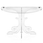 Sängbord i klassisk design, i akrylkristall och PMMA Tiana Viadurini