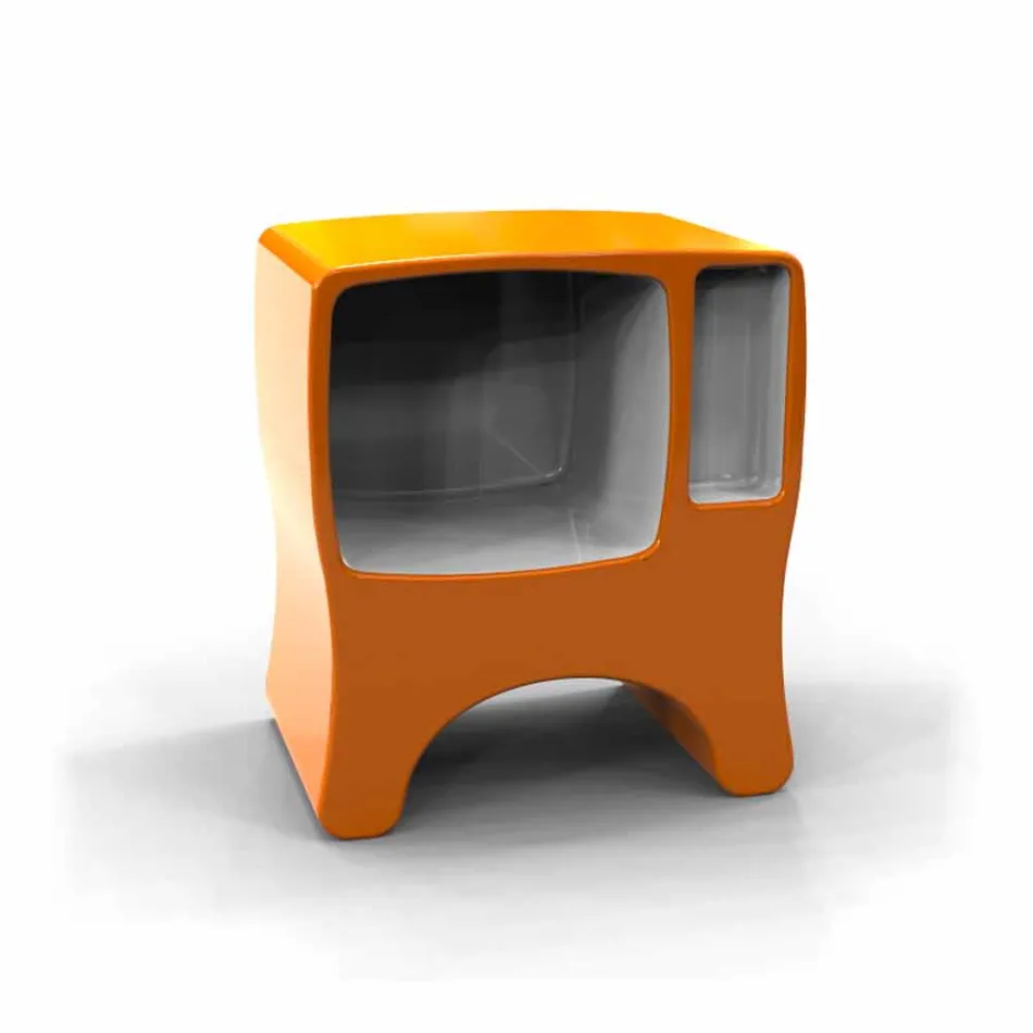 Design nattduksbord i Adamantx® Catodico Made i Italien Viadurini