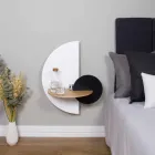 Modernt modulärt sängbord i plywood Elegant och mångsidig design - Ramia Viadurini