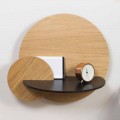 Modulärt sängbord Elegant design i plywood med dold fack - Bigno