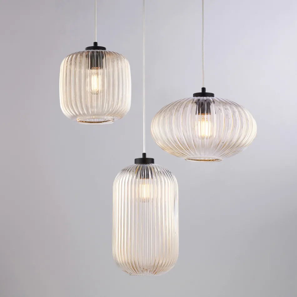 En färgglad designaccessoar i glas och metall, tillverkad i Italien, med ett elegant utseende - Tucana Viadurini