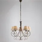 Draco, ett lysande tillbehör i glas och metall tillverkat i Italien med en elegant smak. Viadurini