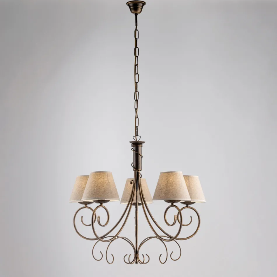 Draco, ett lysande tillbehör i glas och metall tillverkat i Italien med en elegant smak. Viadurini