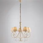 Draco, ett lysande tillbehör i glas och metall tillverkat i Italien med en elegant smak. Viadurini