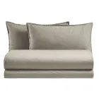 Komplett dubbelt påslakan i ren plaggfärgad bomull - delikatess Viadurini