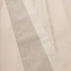 Dubbelsäng i 90 % bomull och 10 % linne Made in Italy - Nestlé Viadurini