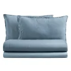 Komplett dubbelsäng i Pure Cotton Garment Dyed and Shaded - Delikatess Viadurini