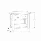 Sammansättning 3 badrumsmöbler i teak med tvättställ med harts - Essence Viadurini