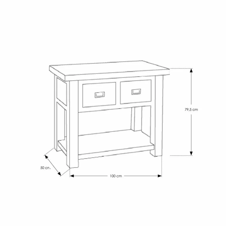 Sammansättning 3 badrumsmöbler i teak med tvättställ med harts - Essence Viadurini