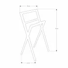 Sammansättning 4 Badrumsmöbler i teak och förkromat stål - Beatles Viadurini