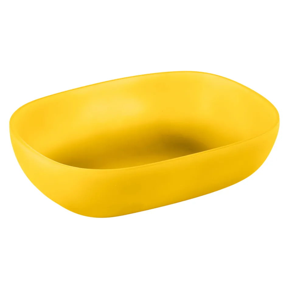 Tillbehörssammansättning och gul stödenhet med byrå - Georges Viadurini