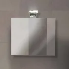 Hängande badrumsmöbelkomposition i ek Melamine - Becky Viadurini