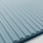 Tiffany blå och ek badrumskomposition med spegel tillverkad i Italien - Ermes Viadurini