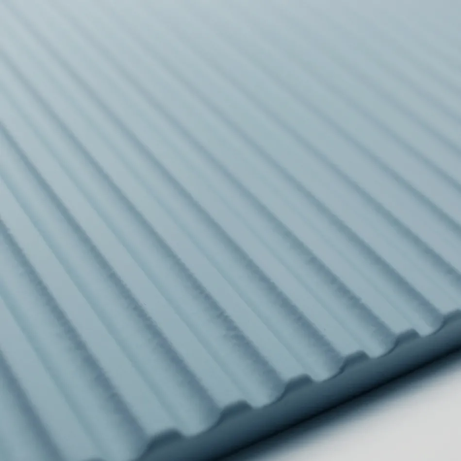 Tiffany blå och ek badrumskomposition med spegel tillverkad i Italien - Ermes Viadurini